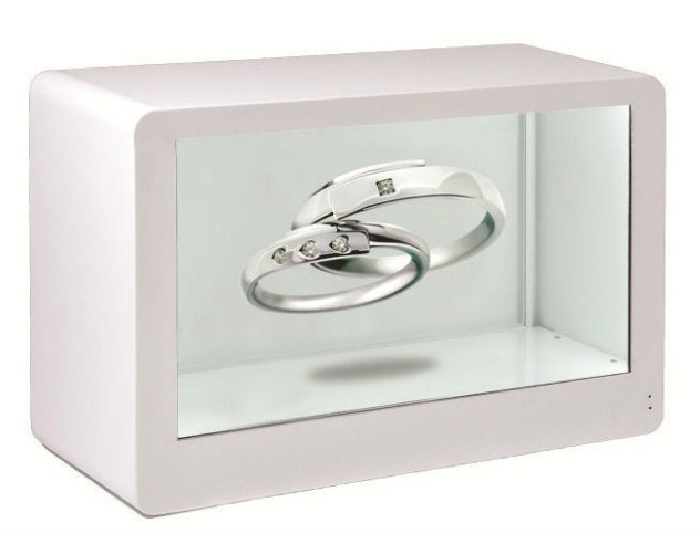 Transparent LCD Digital Display Cabinet | Barrel Run Enclosures ...