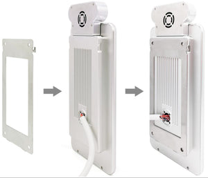 8 Inch Facial Recognition Temperature Measurement Terminal With Built-in QR Code Scanner